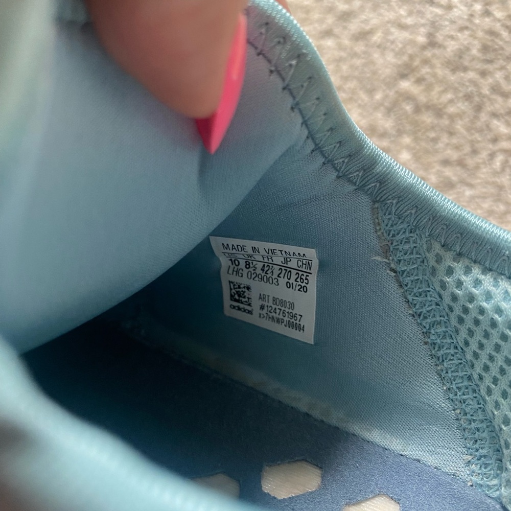 adidas NMD R1 Light Blue Athletic Shoes - Picture 4 of 4
